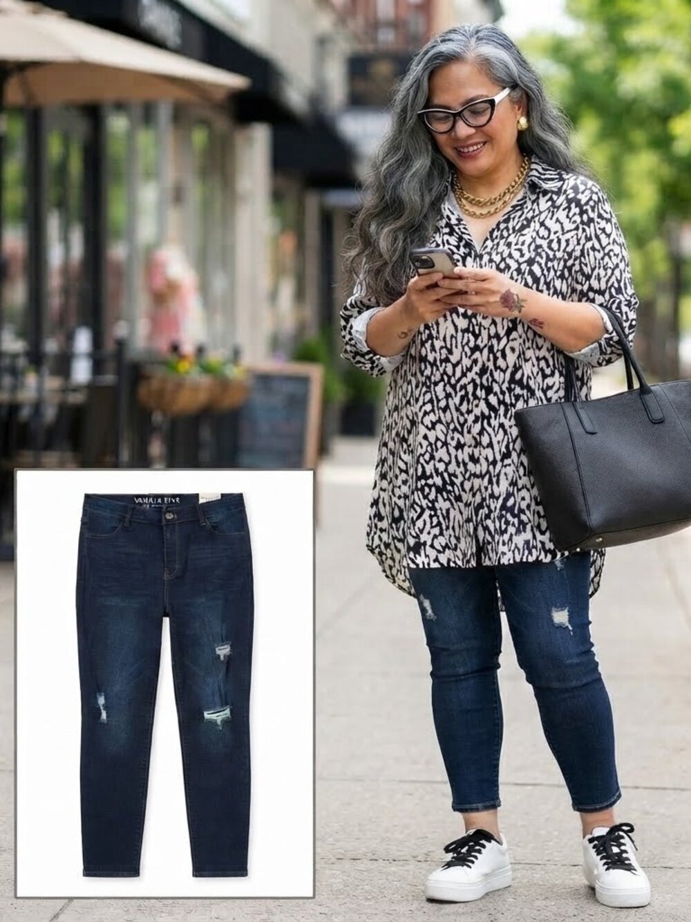Vanilla Star Women's Dark Blue Jeggings- Extra Large